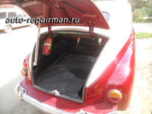 Багажник ГАЗ М-20 Победа после покраски